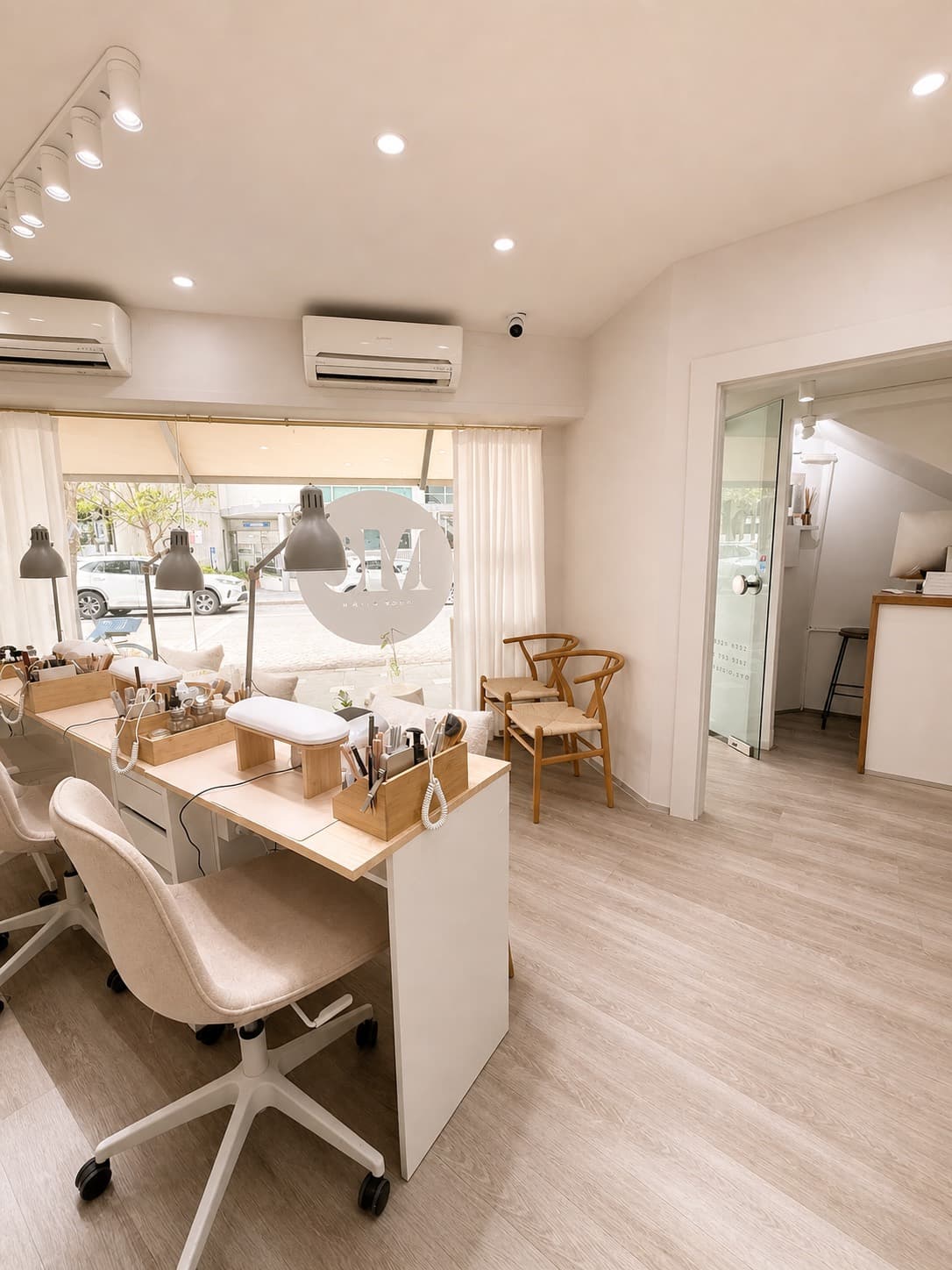 Me Studio salon interior in Double Bay